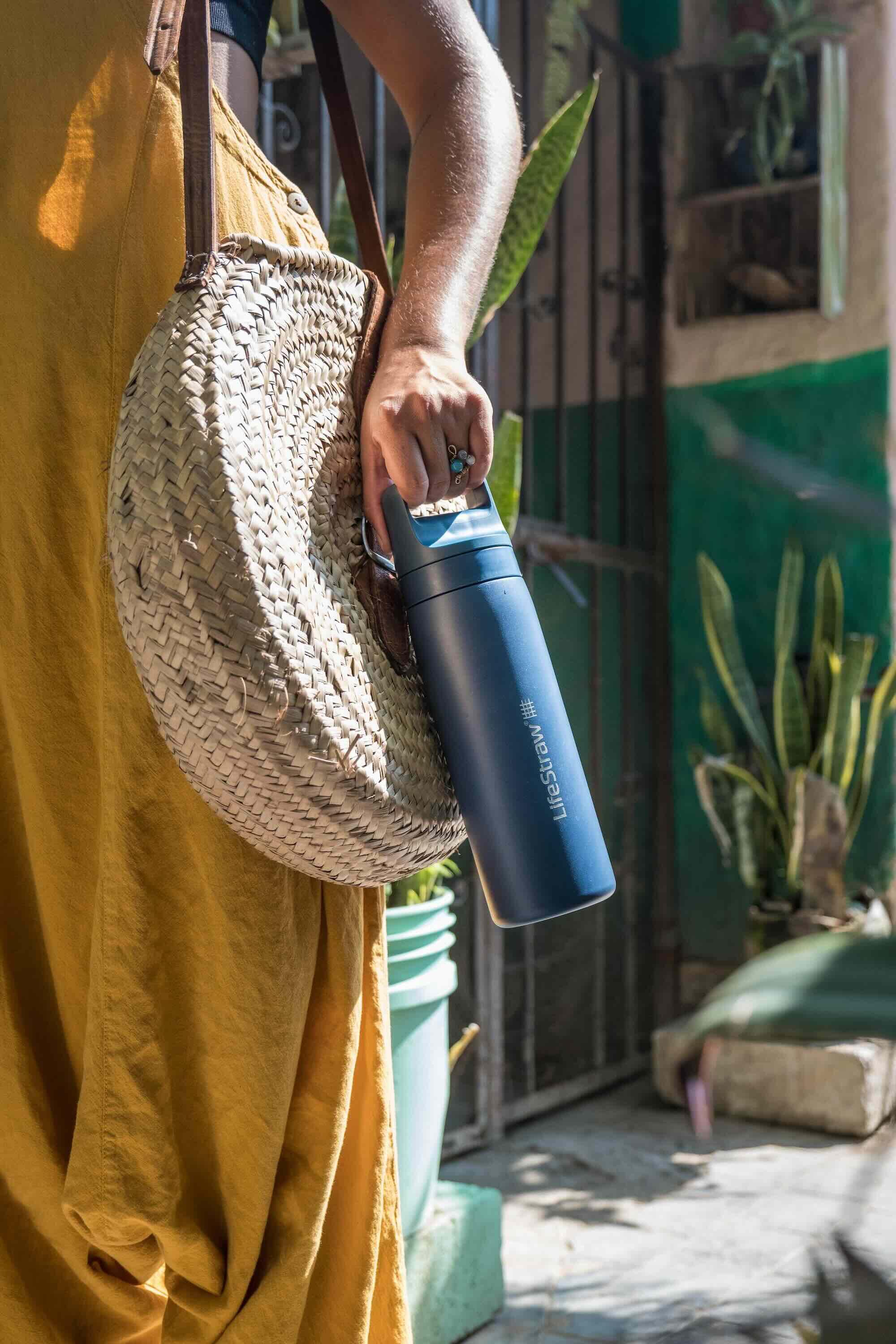 Bouteille Filtrante LifeStraw Go 2.0 Inox 500 ml – Mer Égée 2/2