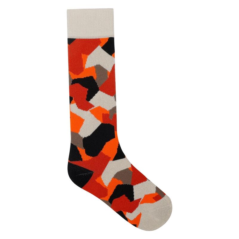 Chaussettes de ski Enfant (Orange vif)