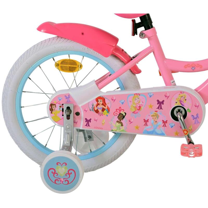 VOLARE BICYCLES Bicicletta per bambini Disney Princess 16 pollici