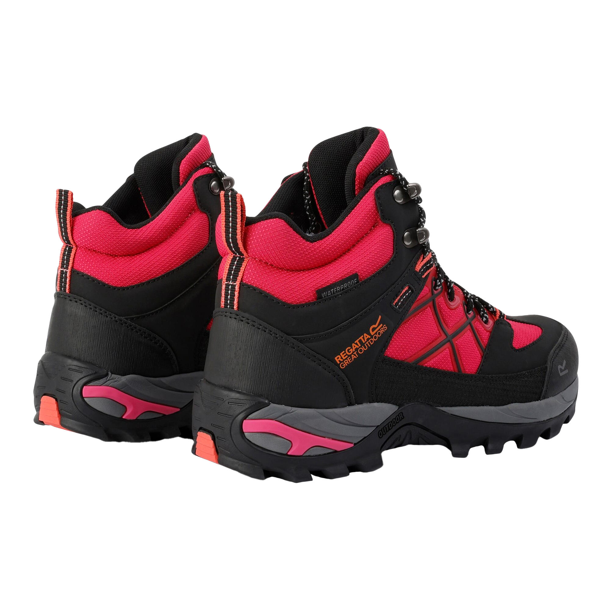 Womens/Ladies Samaris III Walking Boots (Pink Potion/Satsuma) REGATTA