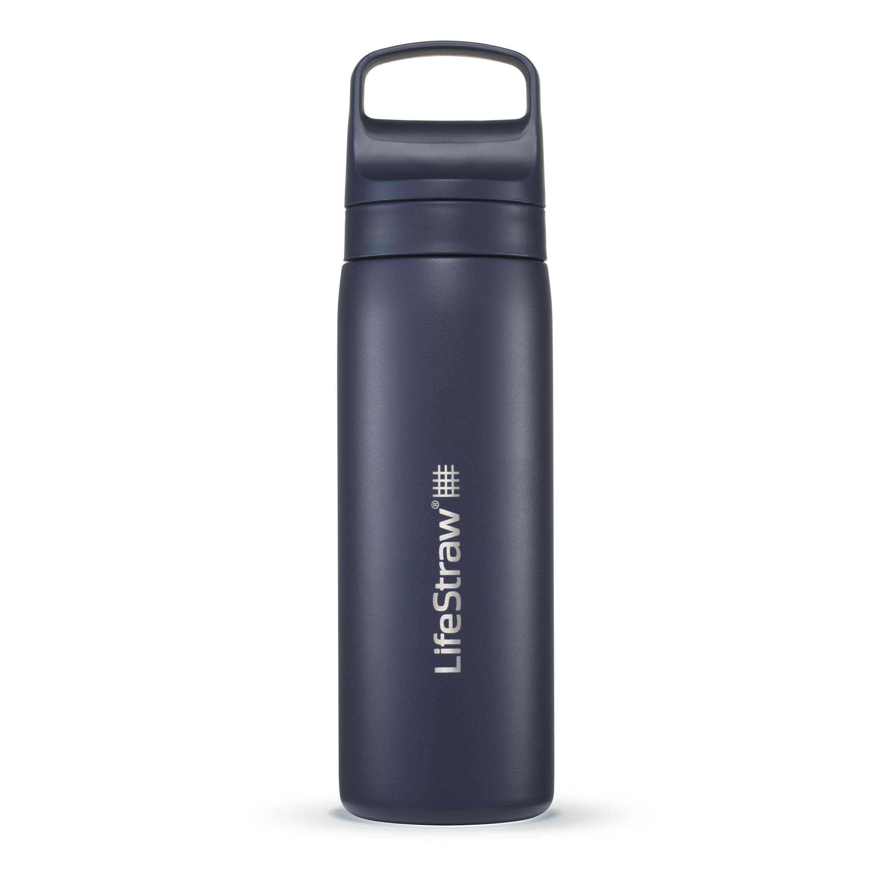 Lifestraw - Bouteille Filtrante Lifestraw Go 2.0 Inox 500 ml – Mer Égée - Bidon - Bleu - 500 Ml - Decathlon