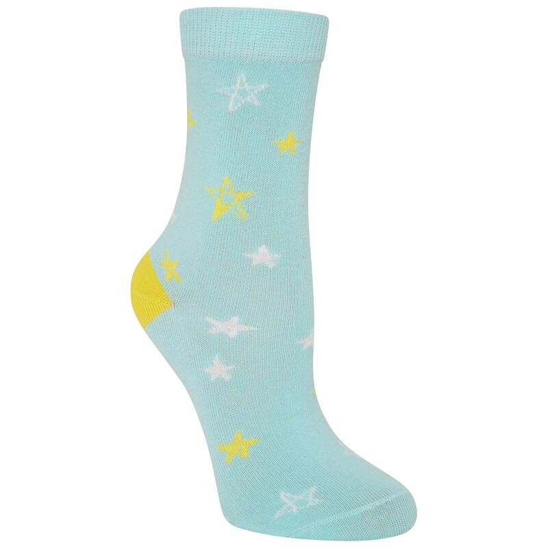 Chaussettes CURIOSITY Enfant (Bleu vif / Rose / Blanc)