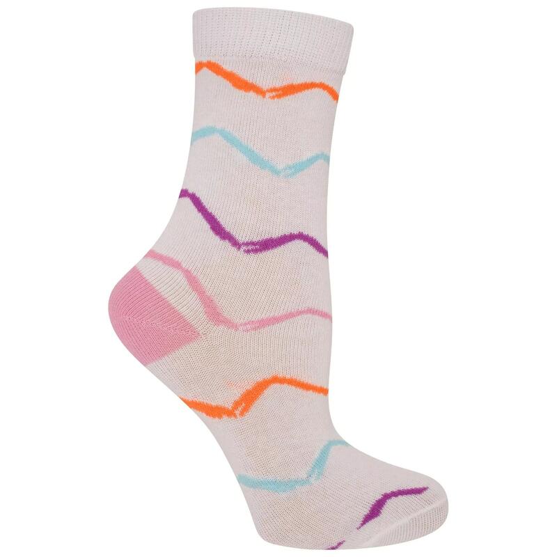 Chaussettes CURIOSITY Enfant (Bleu vif / Rose / Blanc)