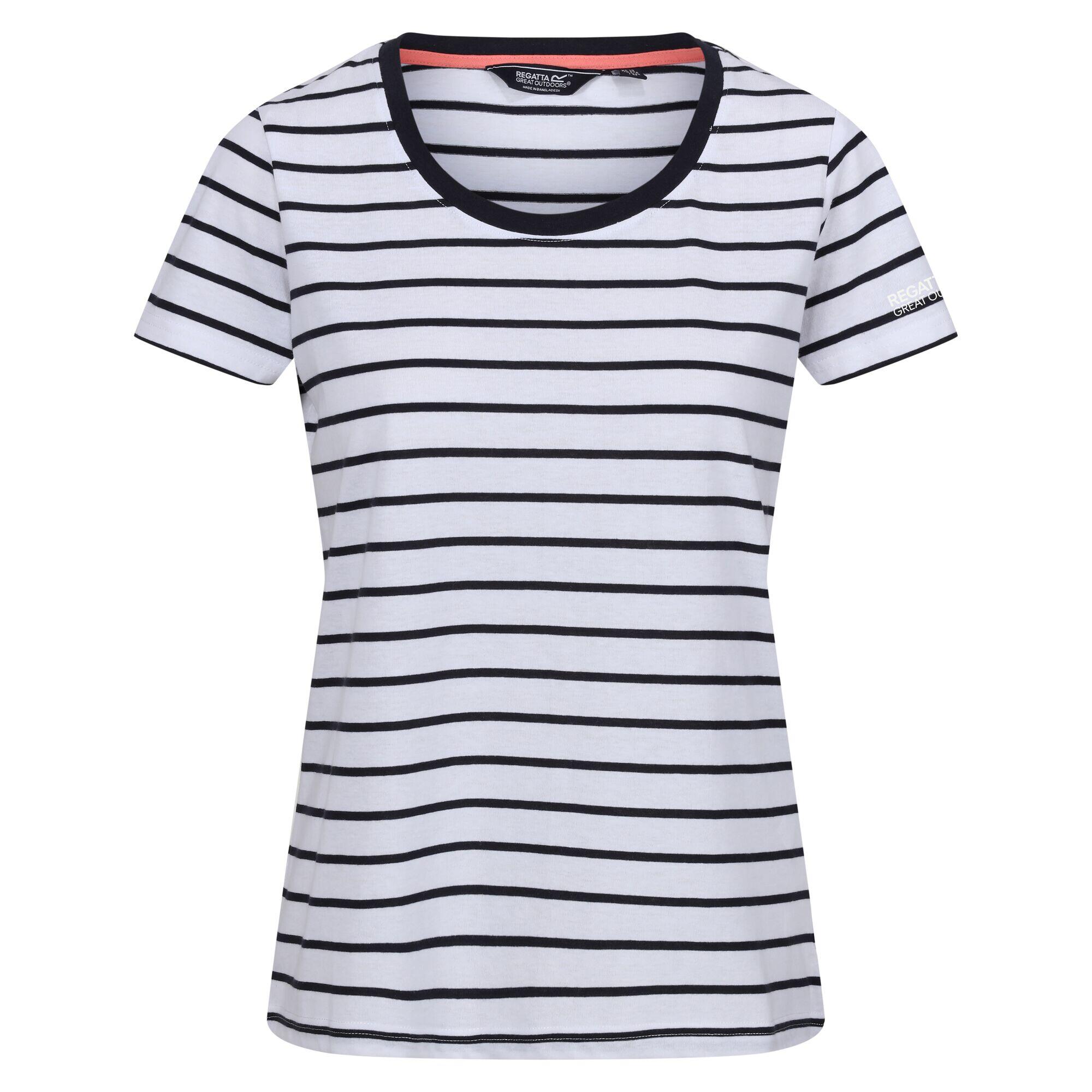 Tshirt FILANDRA Donna (Bianco / Navy)