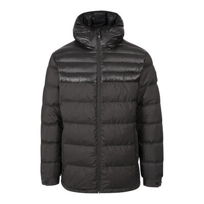 Heren tacker packaway down jacket (zwart)
