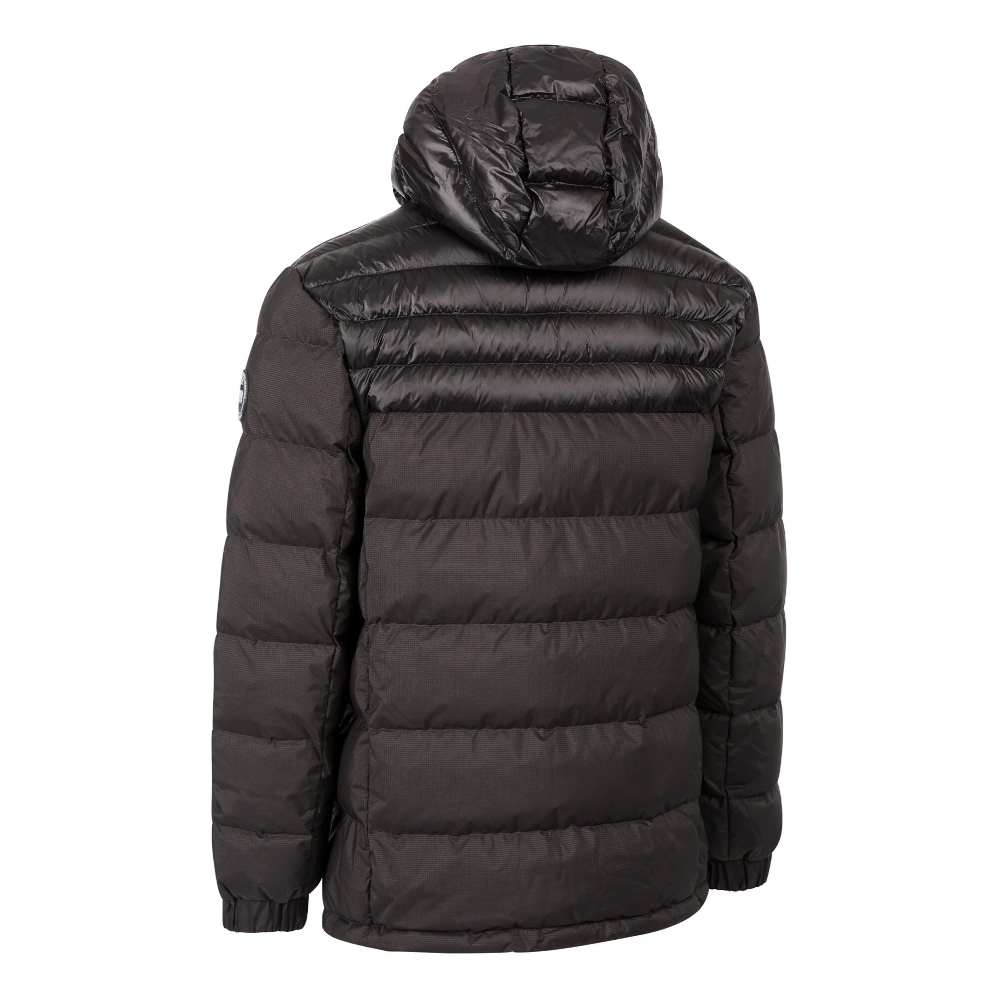 "Tacker" Daunenjacke Zum Falten für Herren Schwarz 2/3