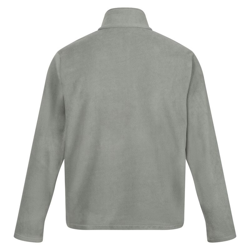 Geweldig voor Buiten Heren Thompson Half Zip Fleece Sweater (Agave Groen/Ash)