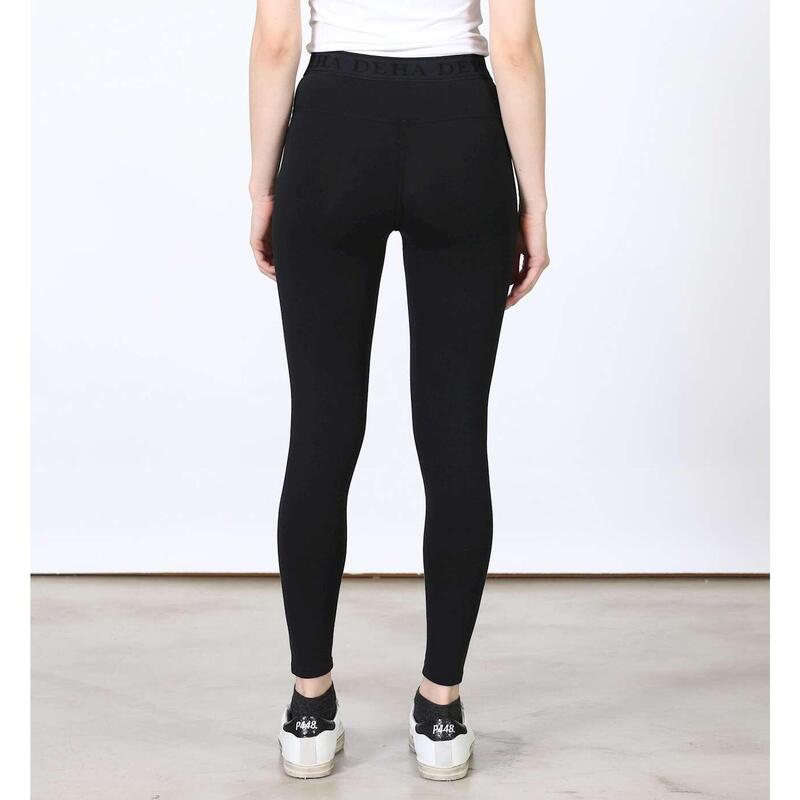 Leggings Deha 7/8 Negro Mujer