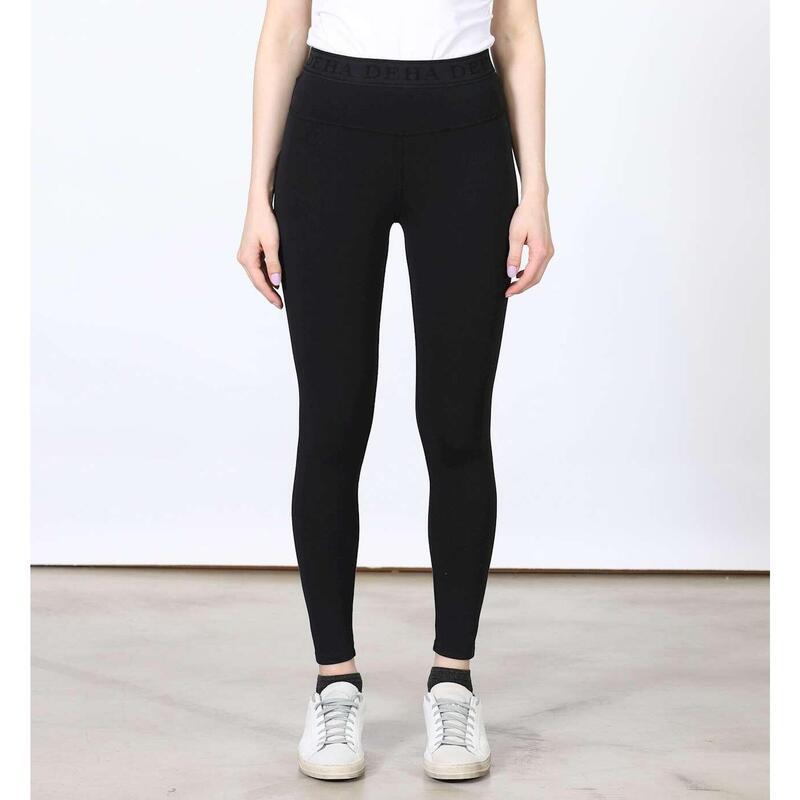 Leggings Deha 7/8 Negro Mujer