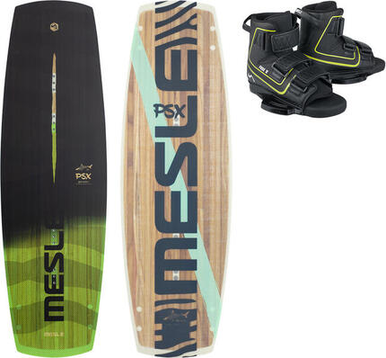 Wakeboard Set PSX 135 cm mit Fuse Bindung Seilbahn Flexboard Kinder