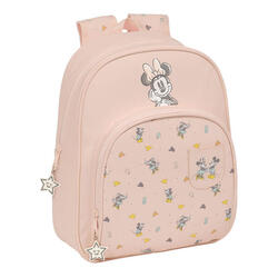 Mochila Escolar Minnie Mouse Baby Rosa