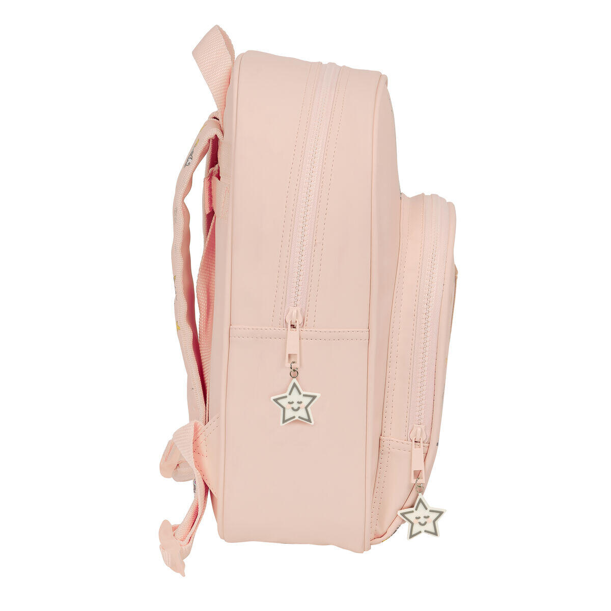 Mochila Escolar Minnie Mouse Baby Cor de Rosa 3/3