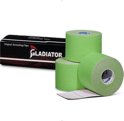 Gladiator sports kinesiotape (3 rollen ) – groen