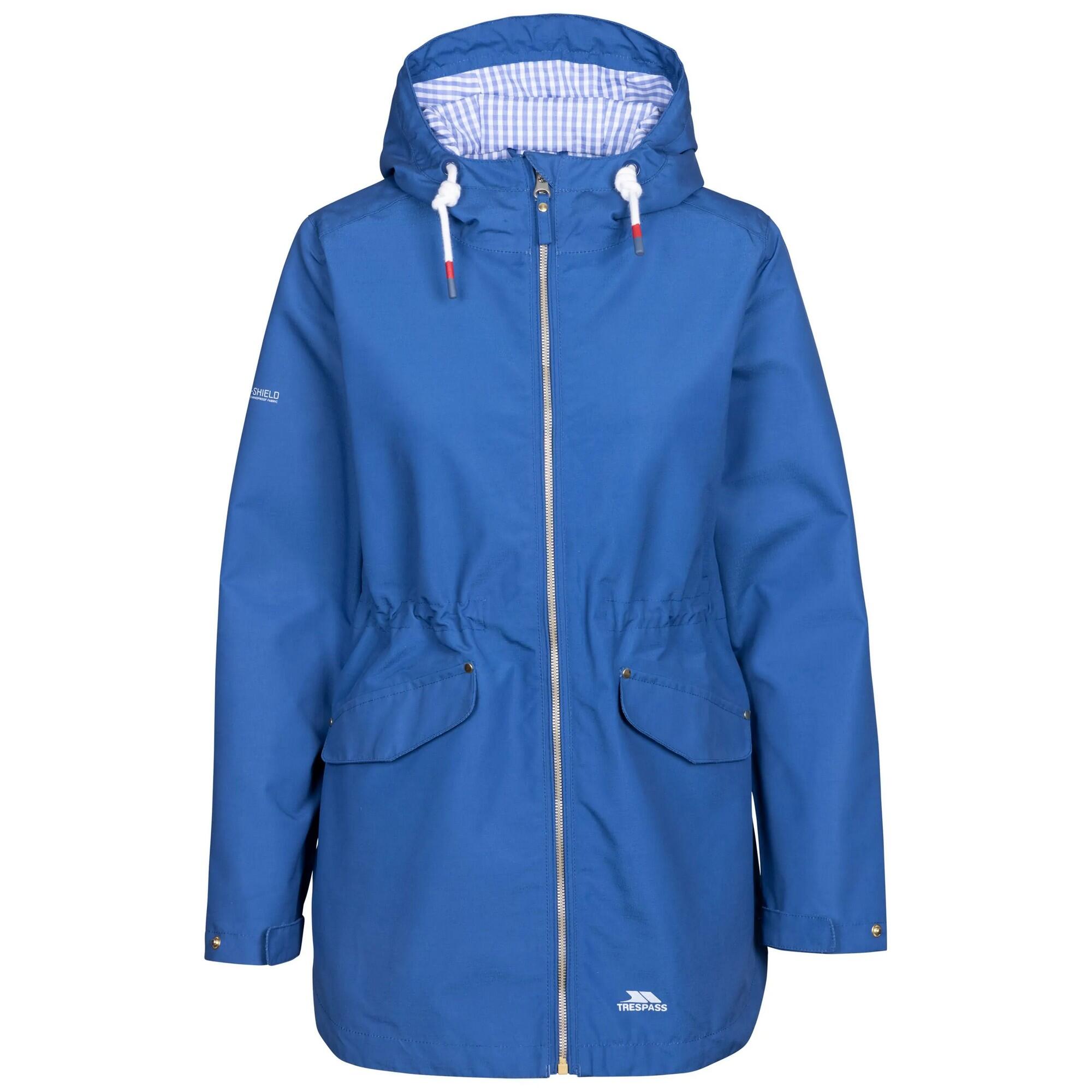 Women's FINCH waterproof jacket (Indigo tone)