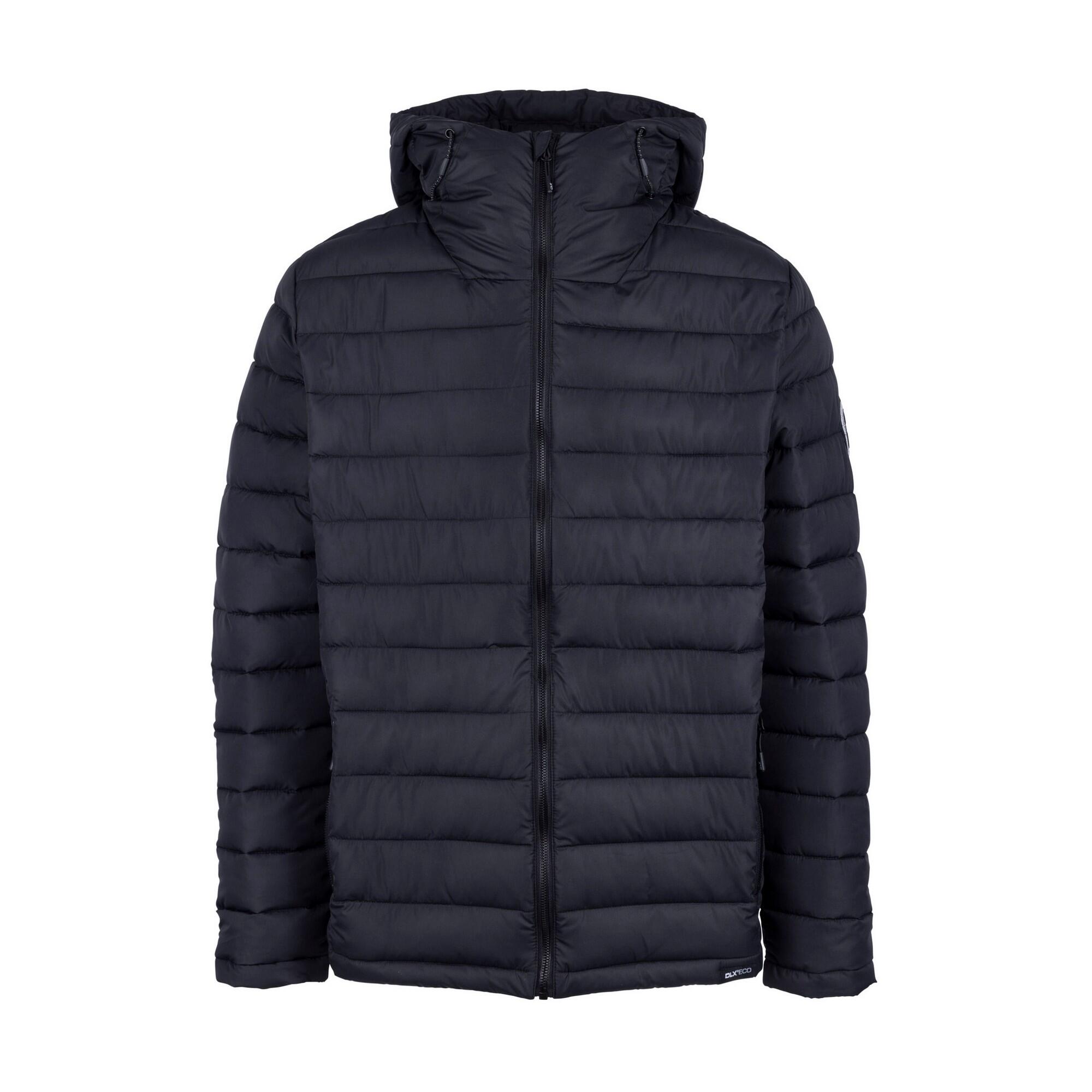 TRESPASS Mens Gerald DLX Friendly Padded Jacket (Black)