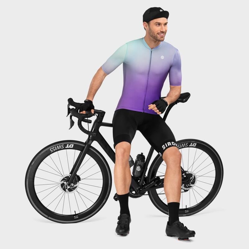 Maillot vélo manches courtes homme Cyclisme M2 Planet Violet