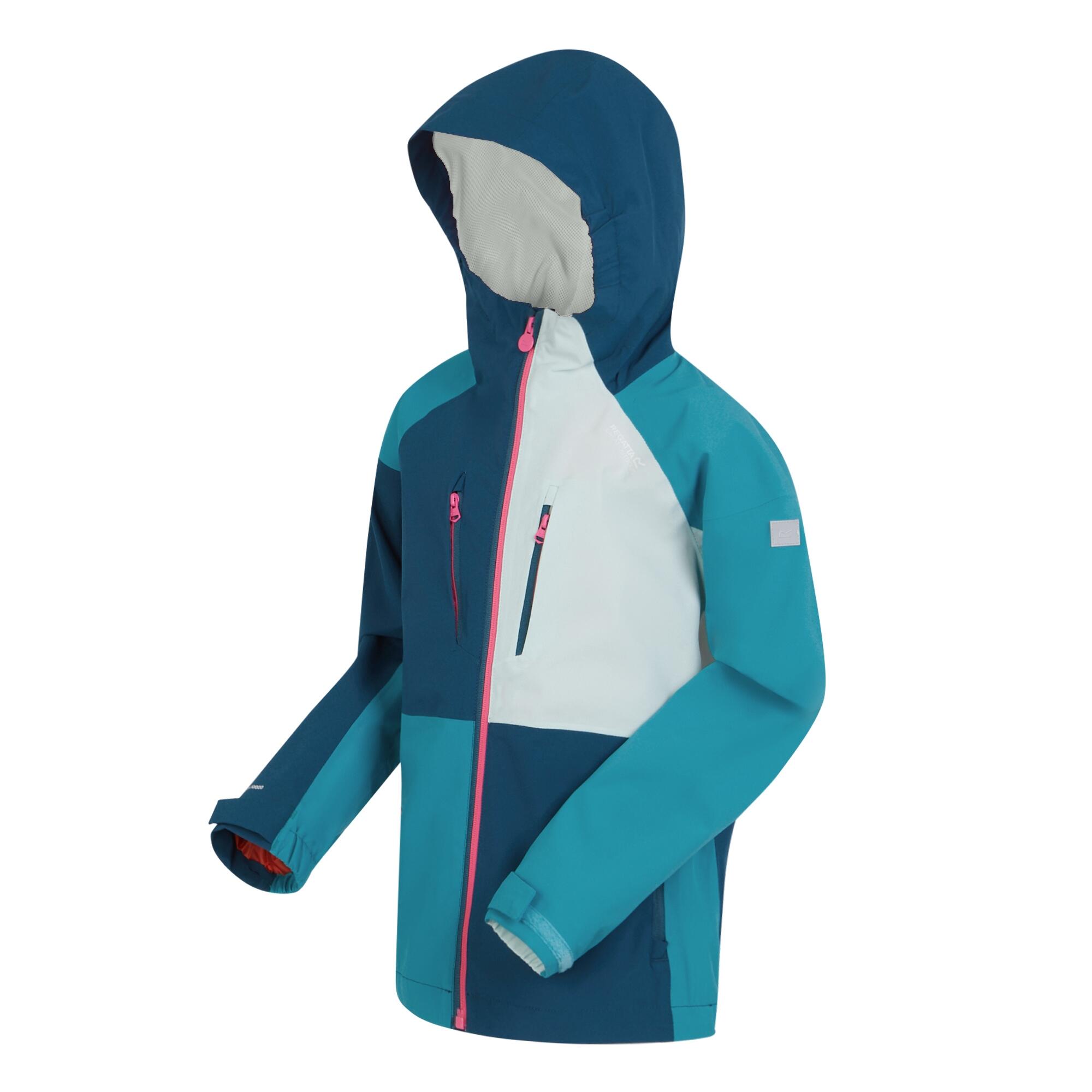 Felpa Con Cappuccio E Zip Intera Bambini Regatta Highton V Blu Marocchino Blu 3/5