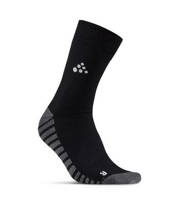 Craft progress anti slip mid gripsokken - zwart - maat 28/30