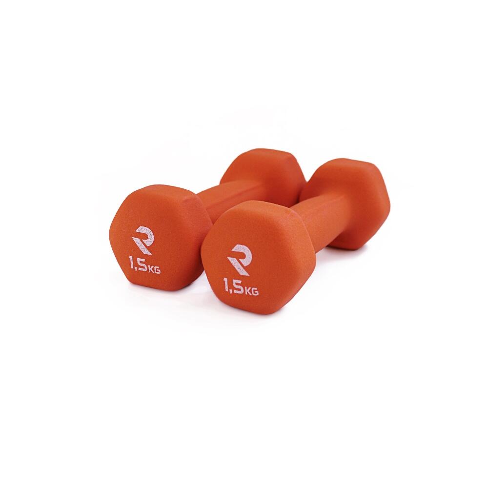 RUSTER FITNESS Mancuernas de Neopreno 1,5kg (par)