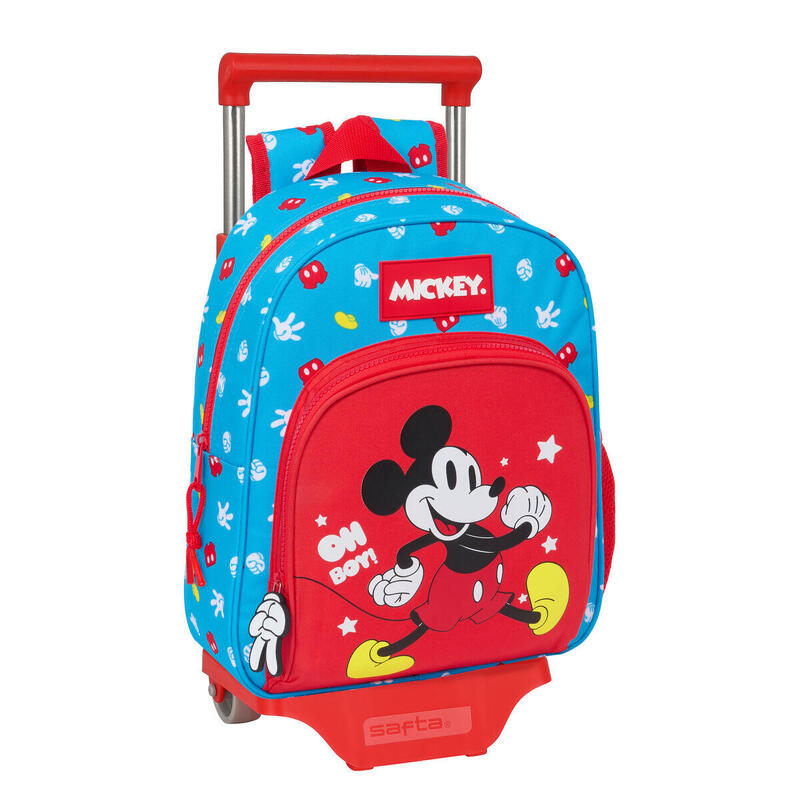 Schoolrugzak met Wielen Mickey Mouse Clubhouse Fantastic Blauw