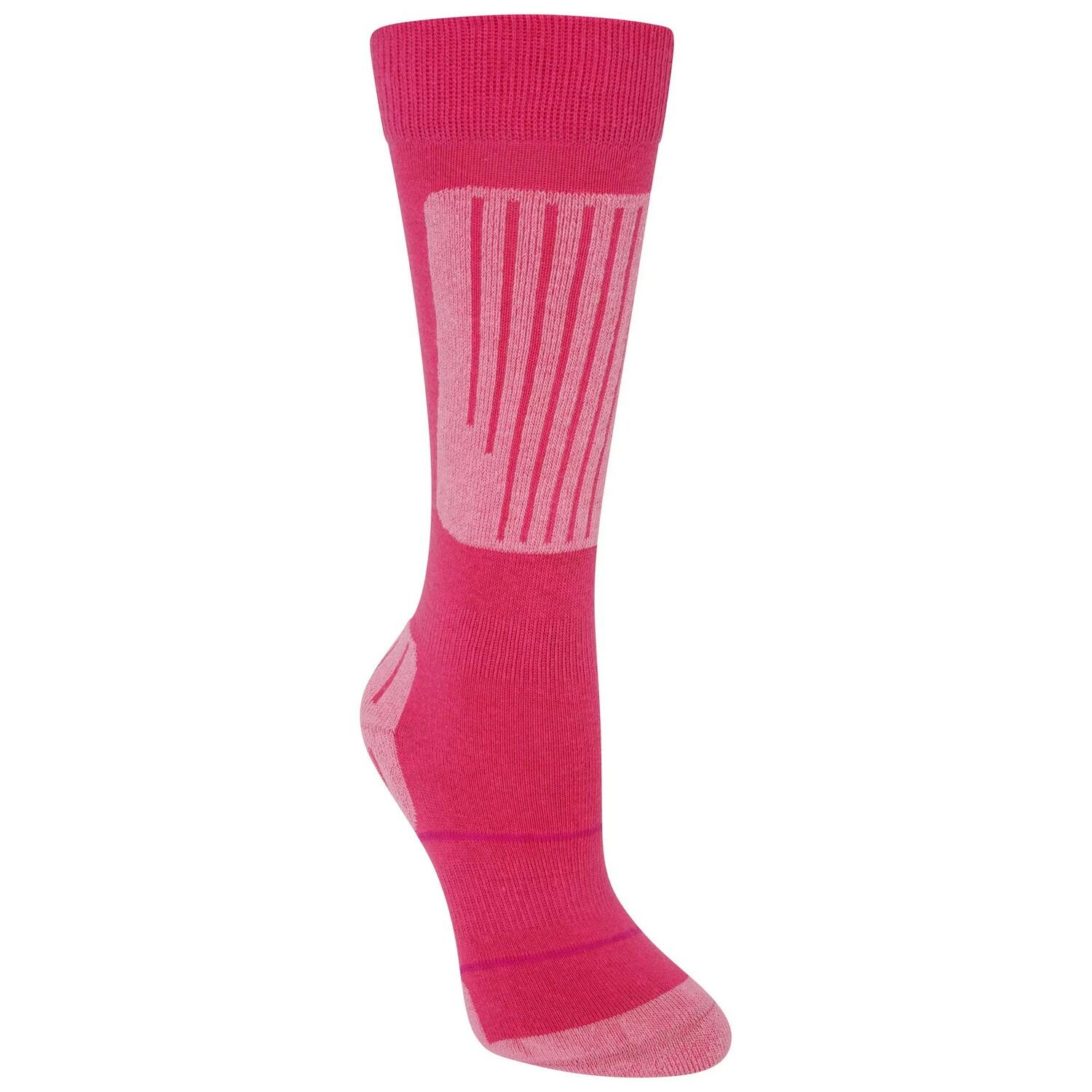 Childrens/Kids Performance Ski Socks (Pink Glow/Cotton Candy) DARE 2B ...