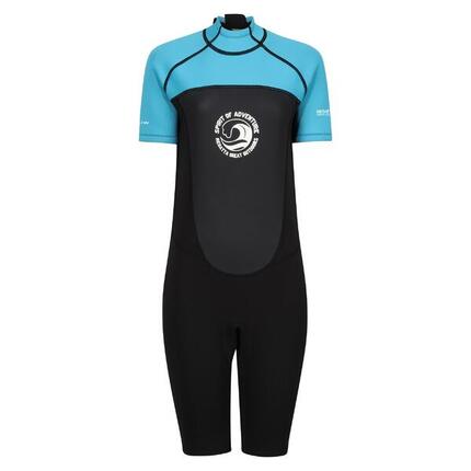 Combinaison De Plongée SHORTY Femme (Bleu Tahoe / Noir)