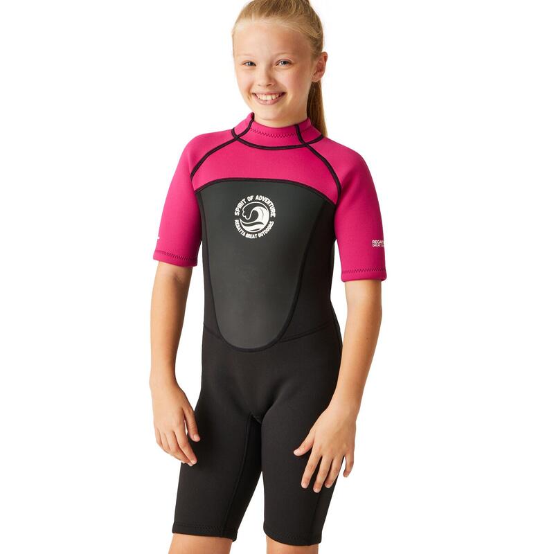 Combinaison de plongée SHORTY Enfant (Noir / Blanc)