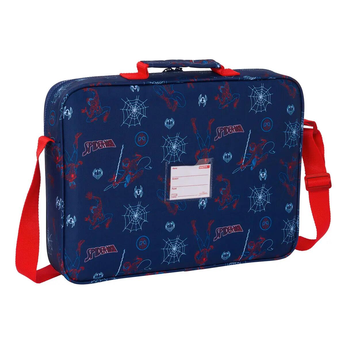 Cartera Escolar Spider-Man Neon Azul marino 2/3