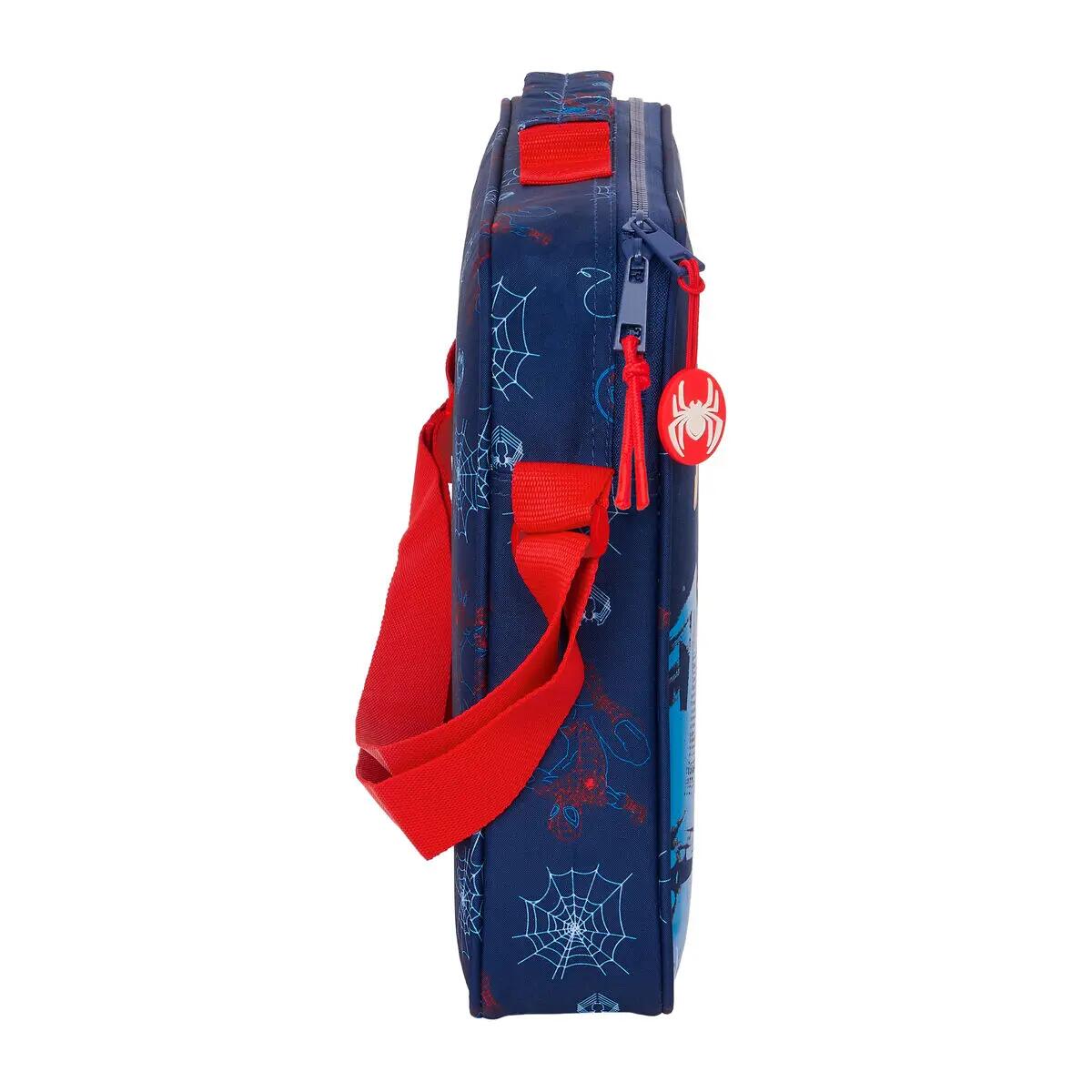 Cartera Escolar Spider-Man Neon Azul marino 3/3
