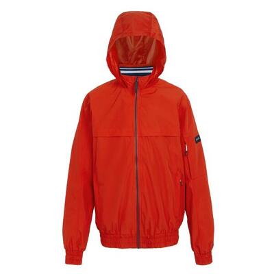 Heren shorebay ii waterdichte jas (rood met een hoog risico)