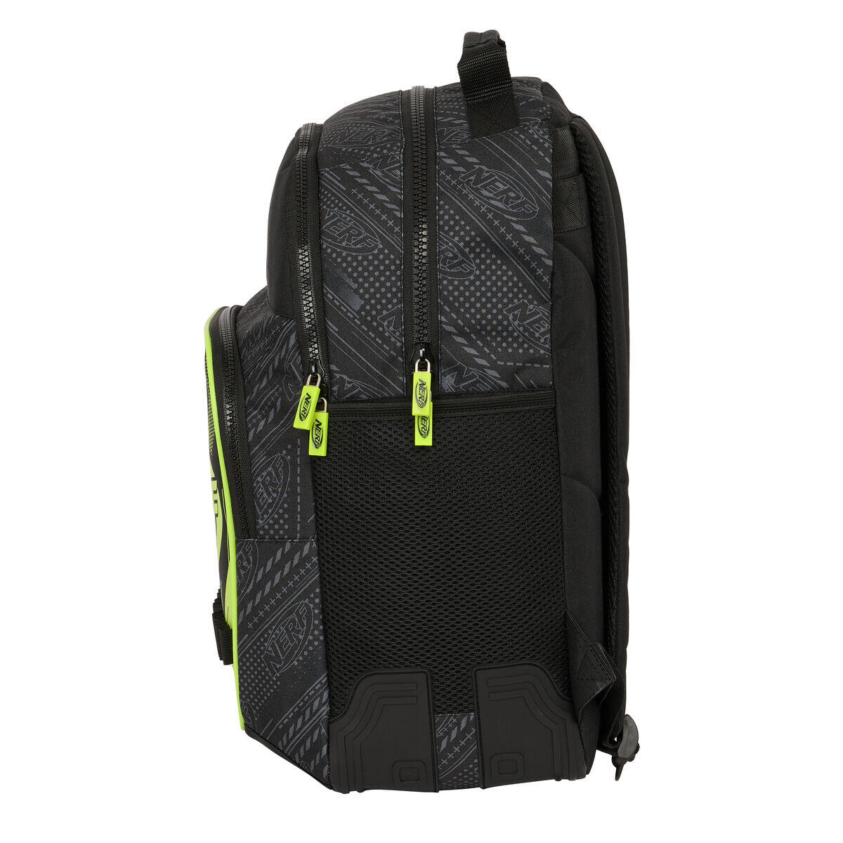 Mochila Escolar Nerf Get ready Preto 3/3
