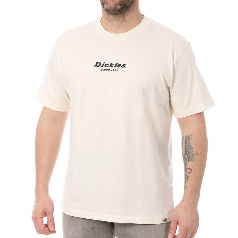 T-Shirt Écru Homme Oversize Dickies Central 1922
