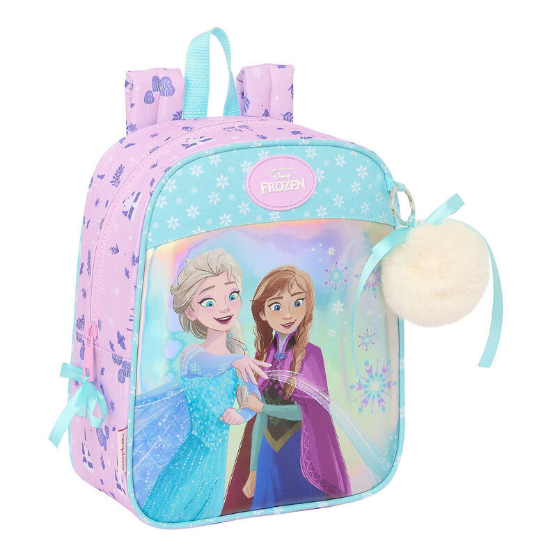 Mochila Escolar Frozen Cool days Azul cielo