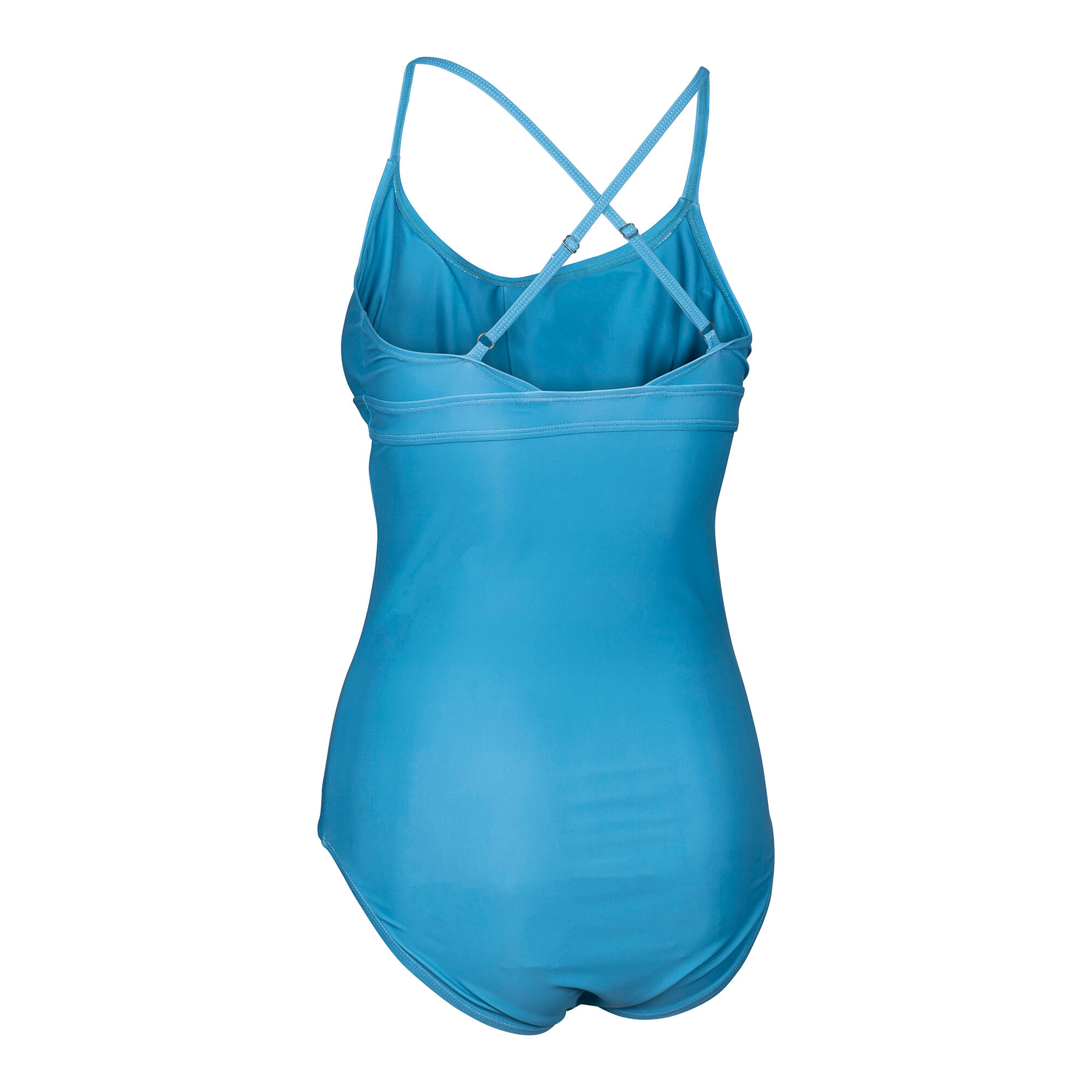 Maillot De Bain 1 Pièce MIMI Femme (Bleu Gris) 2/3