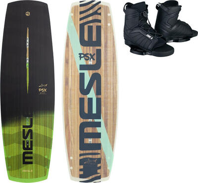 Wakeboard Set PSX 141 cm mit Core Bindung Seilbahn Flexboard Erwachsene
