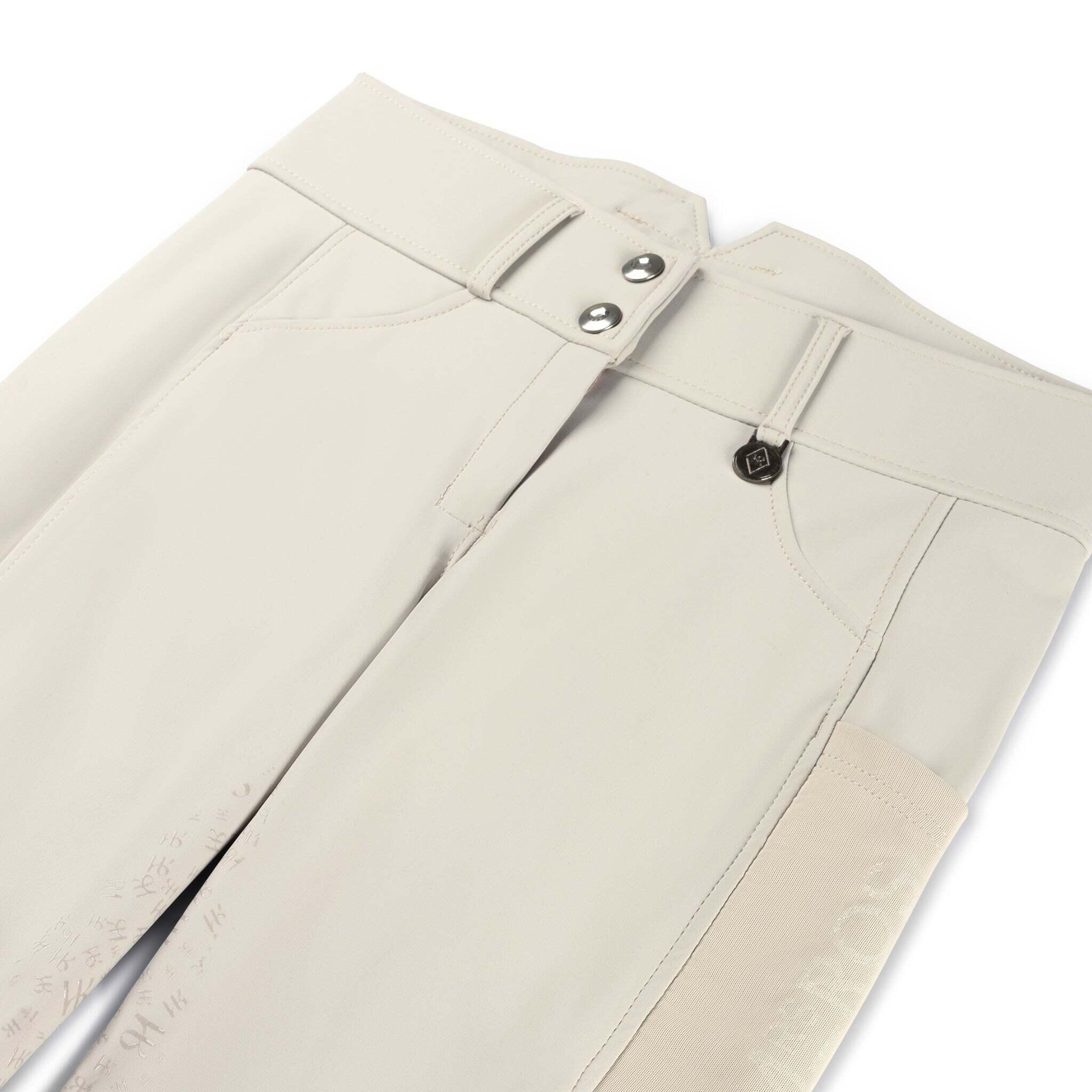 Pantaloni da equitazione full grip da donna Mrs. Ros Amsterdam 3/4