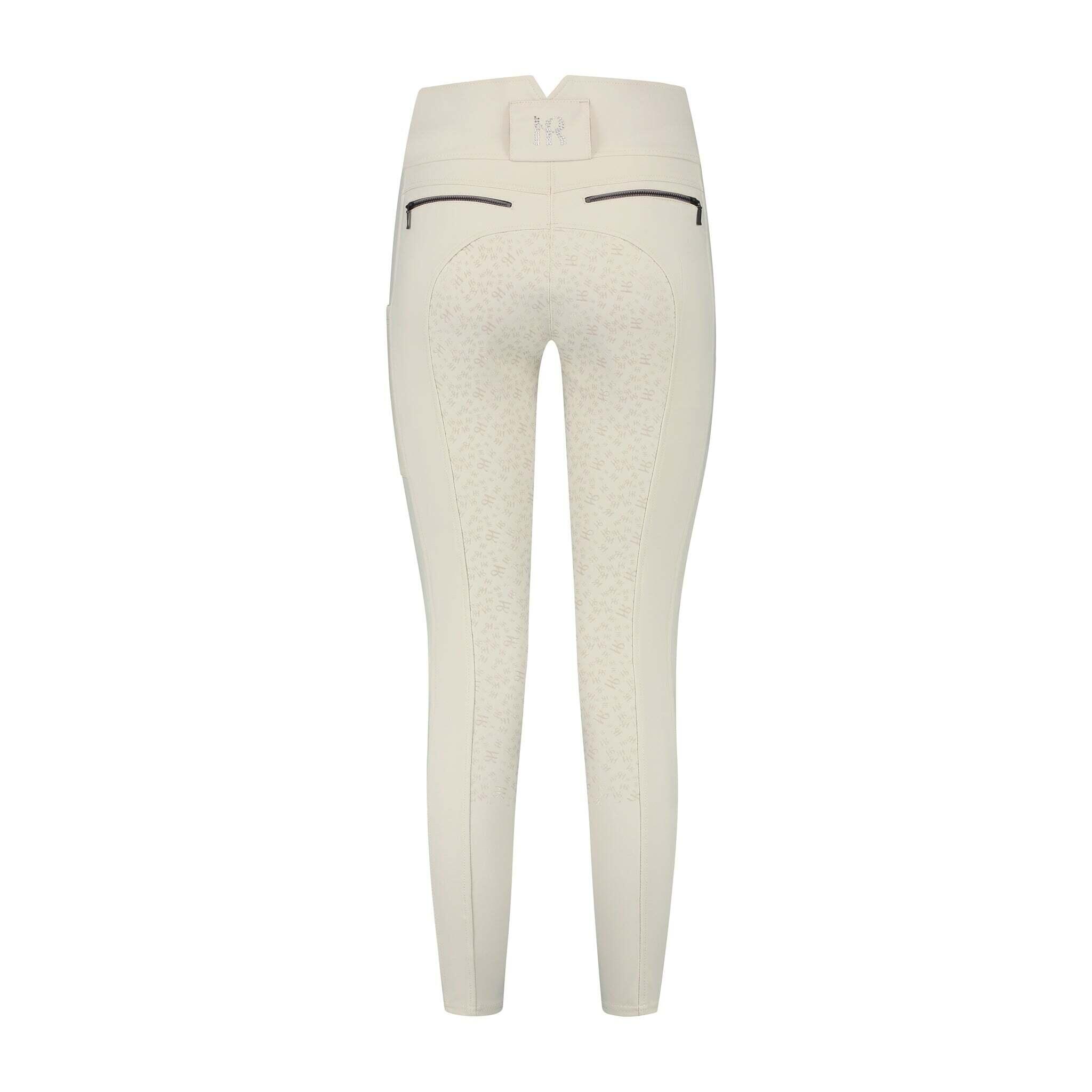 Pantaloni da equitazione full grip da donna Mrs. Ros Amsterdam 2/4
