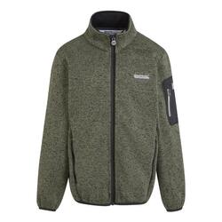 Veste polaire NEWHILL Enfant (Vert kaki / Cendre)