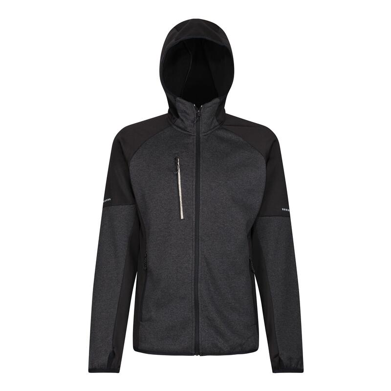 Forro Polar XPro Coldspring II para Hombre Gris Jaspeado, Negro