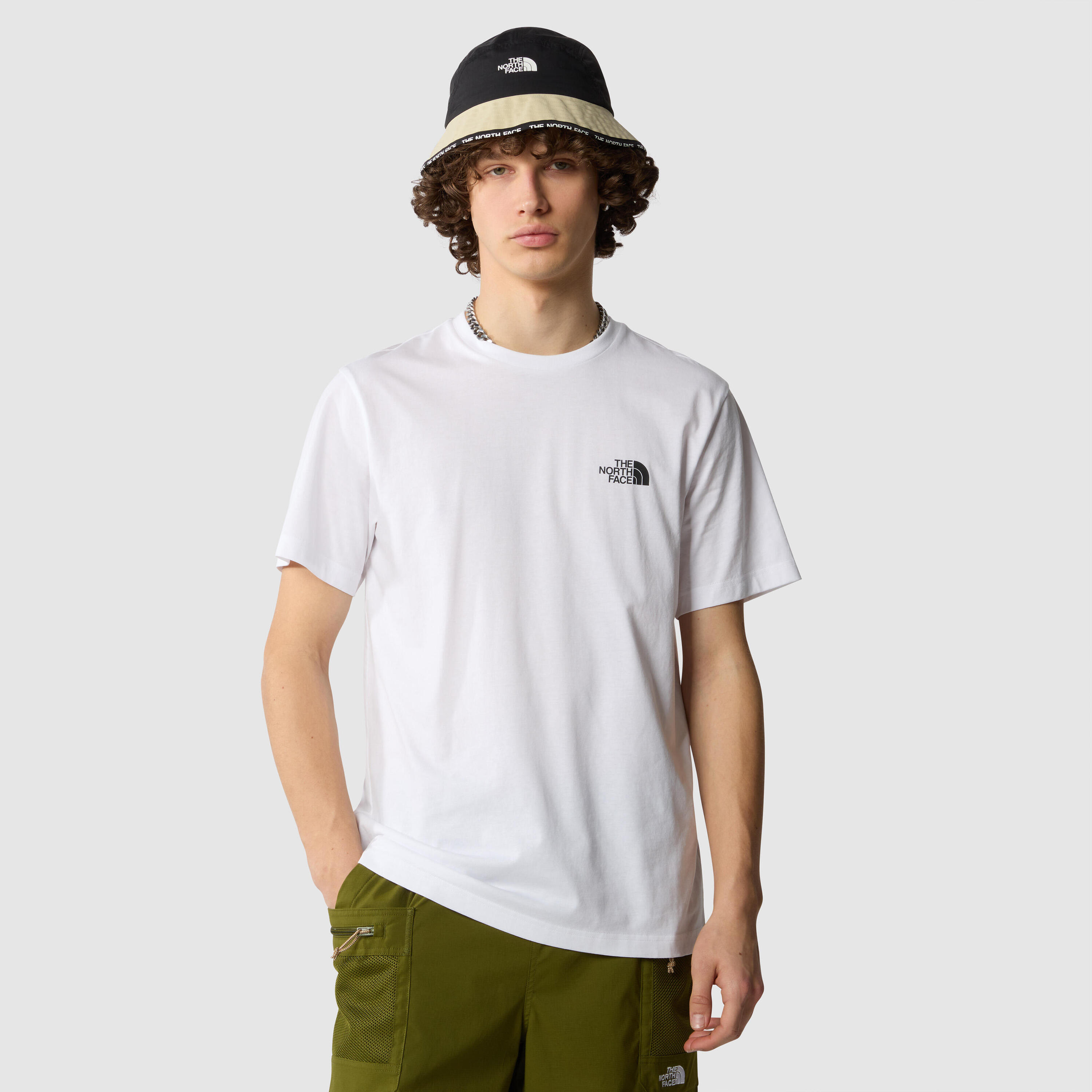 THE NORTH FACE Camiseta Simple Dome Talla S Blanco - NF0A87NGFN4
