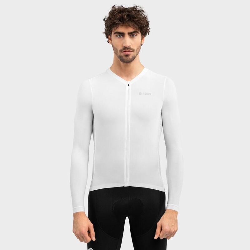 Maglia da ciclismo ultraleggera da uomo SRX PRO Dome SIROKO Bianco