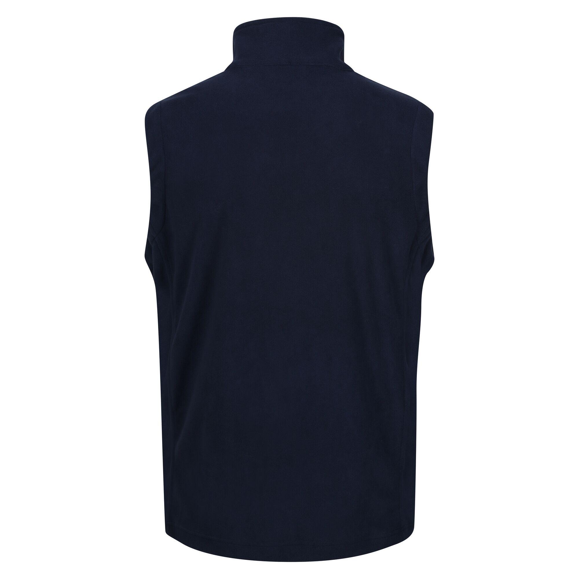 TOBIAS Men's sleeveless fleece jacket (Navy)