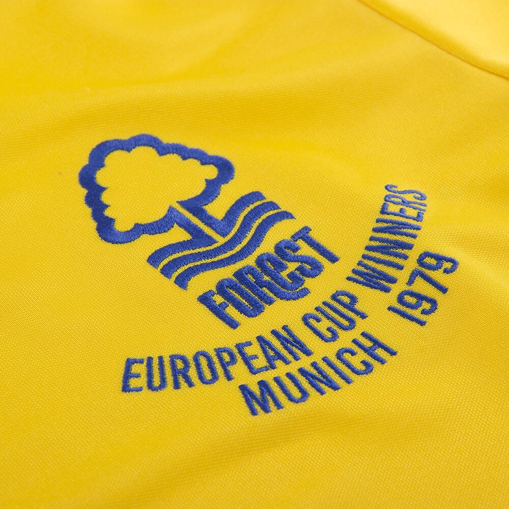 Nottingham Forest 1979-1980 Away Maillot de Foot Rétro 4/7