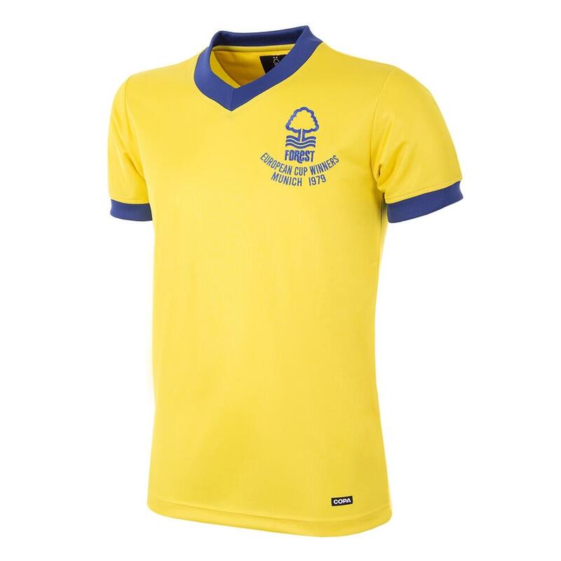 Nottingham Forest 1979-1980 Away Maillot de Foot Rétro