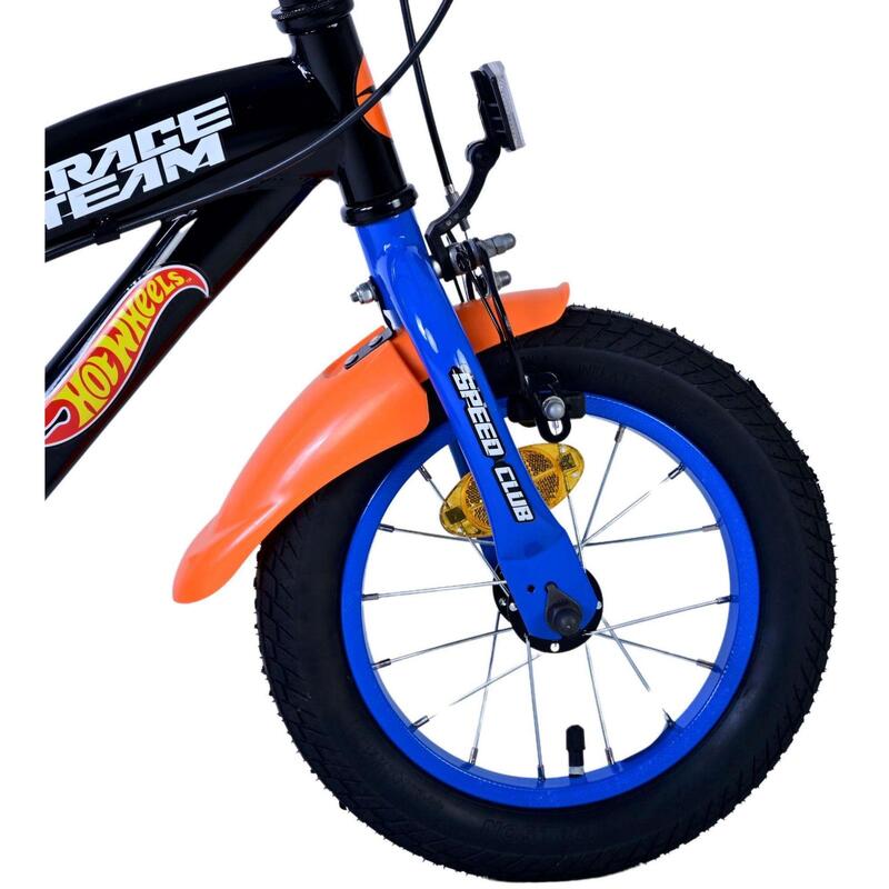 VOLARE BICYCLES Kinderfiets Hot Wheels 12 inch, zonder terugtraprem