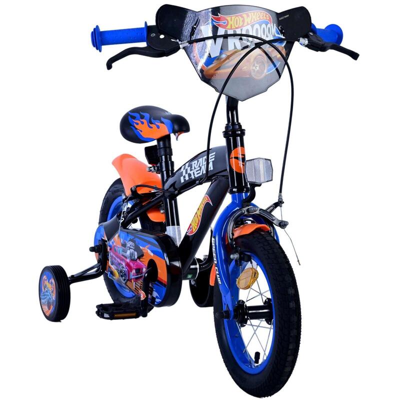 VOLARE BICYCLES Kinderfiets Hot Wheels 12 inch, zonder terugtraprem