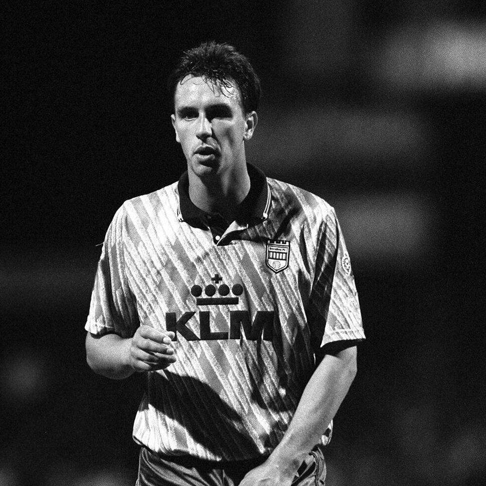 Koszulka retro piłkarska dla dorosłych - Brentford FC 1992 - 94 - Niebieska
