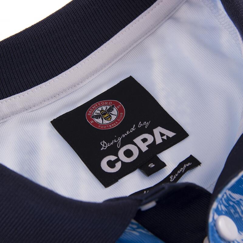 Koszulka retro piłkarska dla dorosłych - Brentford FC 1992 - 94 - Niebieska