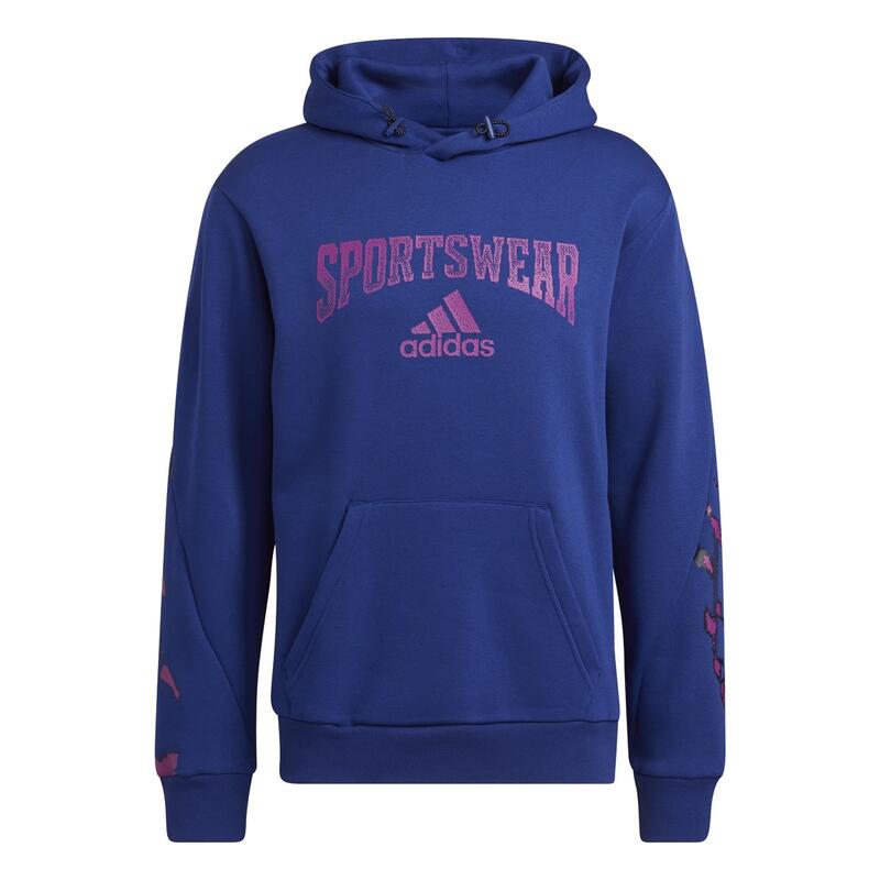 Sudadera con Capucha Hombre Adidas Reverse Retro Future Icons Azul