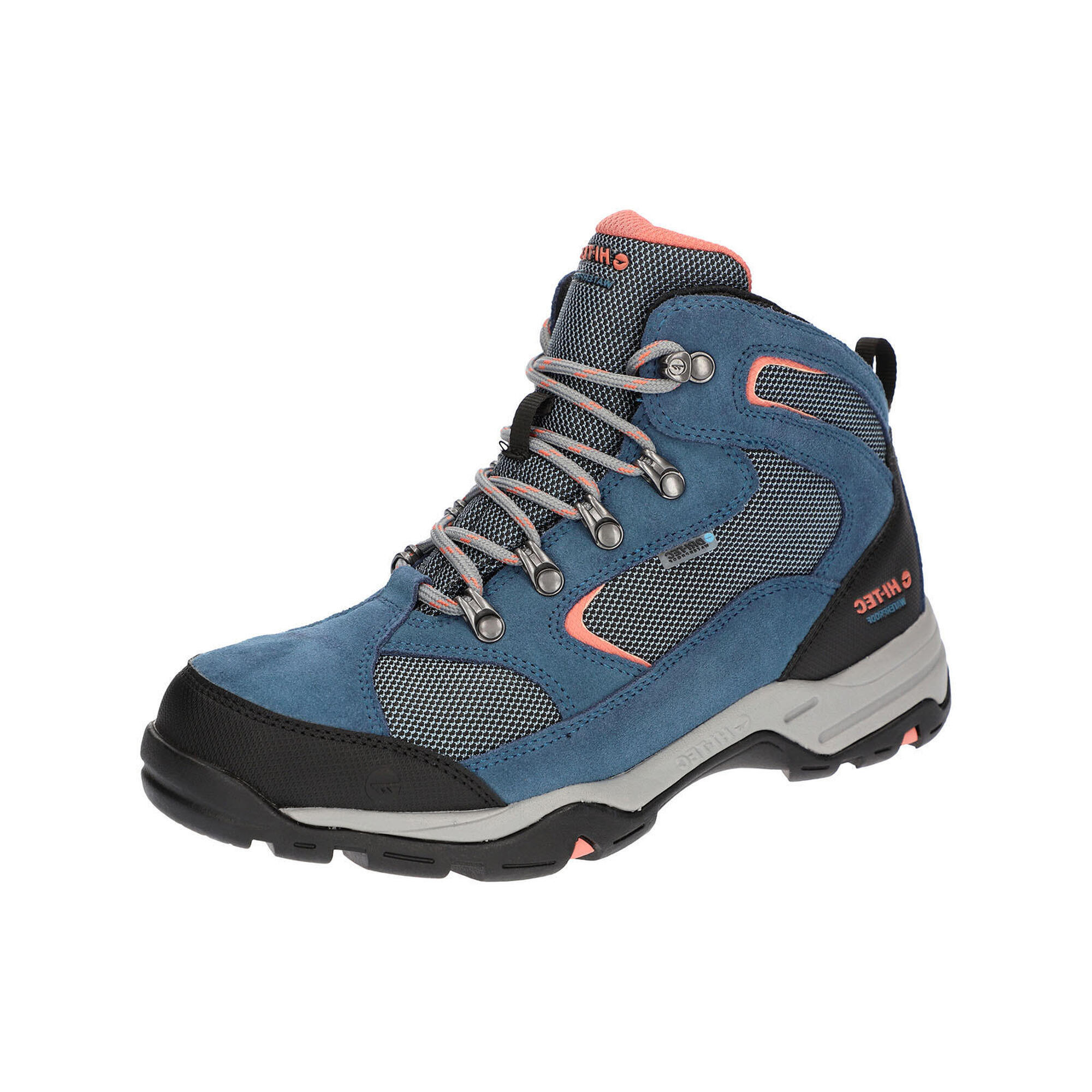 Hi-tec - Hi-tec Chaussures Décontractées Hi-tec Storm Wp Bleu/corail - Chaussures D'Alpinisme - Bleu - Decathlon